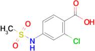 2-Chloro-4-methanesulfonamidobenzoic acid