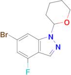 6-Bromo-4-fluoro-1-tetrahydropyran-2-yl-indazole