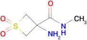 3-Amino-N-methyl-1,1-dioxo-thietane-3-carboxamide