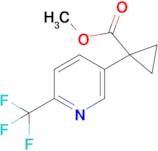 Methyl1-[6-(trifluoromethyl)-3-pyridyl]cyclopropanecarboxylate