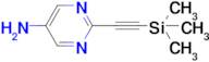 2-(2-Trimethylsilylethynyl)pyrimidin-5-amine