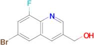 (6-Bromo-8-fluoro-3-quinolyl)methanol