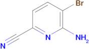 6-Amino-5-bromo-pyridine-2-carbonitrile