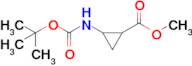 Methyl2-(tert-butoxycarbonylamino)cyclopropanecarboxylate