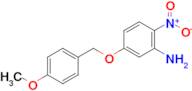 5-[(4-methoxyphenyl)methoxy]-2-nitro-aniline