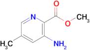 Methyl3-amino-5-methyl-pyridine-2-carboxylate