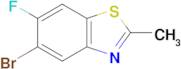 5-Bromo-6-fluoro-2-methyl-1,3-benzothiazole