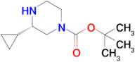 Tert-butyl(3S)-3-cyclopropylpiperazine-1-carboxylate