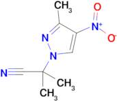 2-Methyl-2-(3-methyl-4-nitro-pyrazol-1-yl)propanenitrile