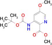 Methyl3-(tert-butoxycarbonylamino)-5-methoxy-pyridine-2-carboxylate