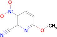 6-Methoxy-3-nitro-pyridine-2-carbonitrile