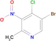 5-Bromo-4-chloro-2-methyl-3-nitro-pyridine