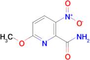 6-Methoxy-3-nitro-pyridine-2-carboxamide
