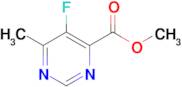 Methyl5-fluoro-6-methyl-pyrimidine-4-carboxylate