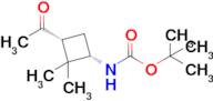 Tert-butyln-[(1s,3r)-3-acetyl-2,2-dimethyl-cyclobutyl]carbamate