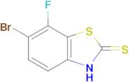 6-Bromo-7-fluoro-3h-1,3-benzothiazole-2-thione