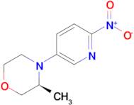 (3S)-3-Methyl-4-(6-nitro-3-pyridyl)morpholine