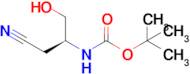 Tert-butyln-[(1s)-1-(cyanomethyl)-2-hydroxy-ethyl]carbamate