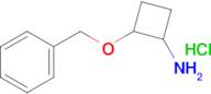 2-Benzyloxycyclobutanamine;hydrochloride