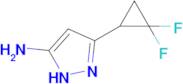 3-(2,2-difluorocyclopropyl)-1H-pyrazol-5-amine