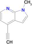 4-Ethynyl-1-methyl-1h-pyrrolo[2,3-b]pyridine