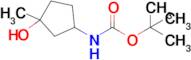 Tert-butyln-(3-hydroxy-3-methyl-cyclopentyl)carbamate