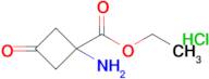 Ethyl1-amino-3-oxo-cyclobutanecarboxylate;hydrochloride