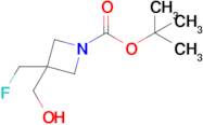 Tert-butyl3-(fluoromethyl)-3-(hydroxymethyl)azetidine-1-carboxylate