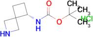 Tert-butyln-[(7s)-2-azaspiro[3.3]heptan-7-yl]carbamate;hydrochloride