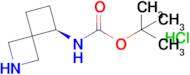 Tert-butyln-[(7r)-2-azaspiro[3.3]heptan-7-yl]carbamate;hydrochloride