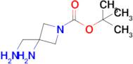 Tert-butyl3-amino-3-(aminomethyl)azetidine-1-carboxylate