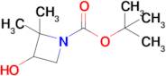 Tert-butyl3-hydroxy-2,2-dimethylazetidine-1-carboxylate