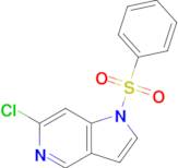 1-(Benzenesulfonyl)-6-chloro-pyrrolo[3,2-c]pyridine