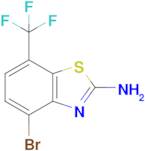 4-Bromo-7-(trifluoromethyl)-1,3-benzothiazol-2-amine