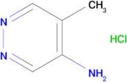 5-Methylpyridazin-4-amine;hydrochloride