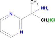 2-Pyrimidin-2-ylpropan-2-amine;hydrochloride