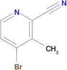 4-Bromo-3-methyl-pyridine-2-carbonitrile