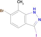 6-Bromo-3-iodo-7-methyl-1h-indazole