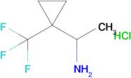 1-[1-(trifluoromethyl)cyclopropyl]ethanaminehydrochloride