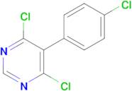 4,6-Dichloro-5-(4-chlorophenyl)pyrimidine