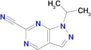 1-Isopropylpyrazolo[3,4-d]pyrimidine-6-carbonitrile