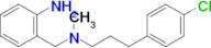 2-[[3-(4-chlorophenyl)propyl-methyl-amino]methyl]aniline