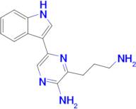 3-(3-Aminopropyl)-5-(1h-indol-3-yl)pyrazin-2-amine