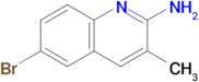 6-Bromo-3-methyl-quinolin-2-amine