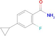 4-Cyclopropyl-2-fluoro-benzamide