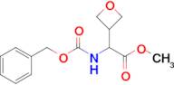 Methyl2-(benzyloxycarbonylamino)-2-(oxetan-3-yl)acetate