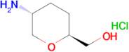 [(2s,5r)-5-aminotetrahydropyran-2-yl]methanol;hydrochloride