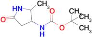 Tert-butyln-(2-methyl-5-oxo-pyrrolidin-3-yl)carbamate