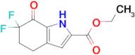 Ethyl6,6-difluoro-7-oxo-4,5-dihydro-1h-indole-2-carboxylate