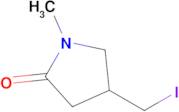 4-(Iodomethyl)-1-methyl-pyrrolidin-2-one